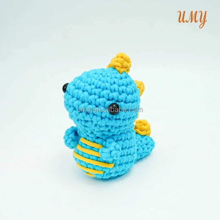 Эргономичная пряжа с животными Diy Mini Amigurumi De Base набор ручной работы на заказ милый динозавр полный комплект для