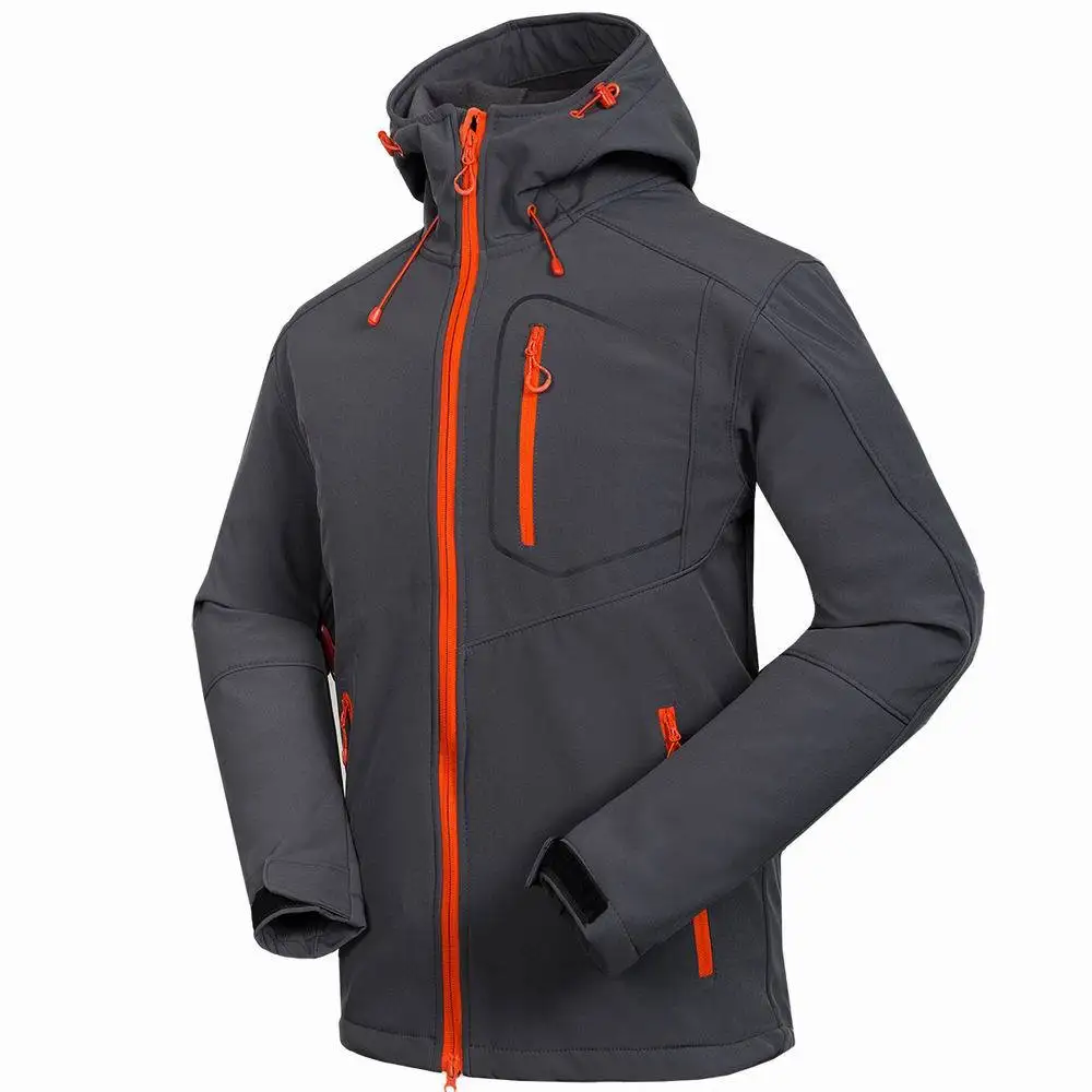 water repellent softshell jacket