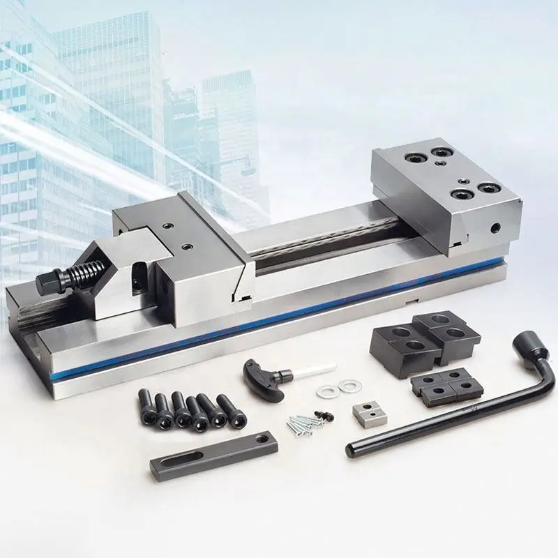 TEBAK GT100 GT125 GT150 GT175 GT200 GT300 Clamping Parallel Bench Vice GT Precision Combination Flat Jaw Milling Machine for CNC