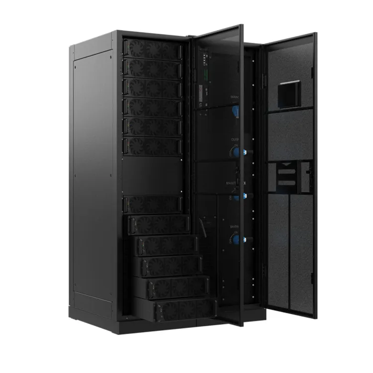 iTeaQ Power High frequency online 500kva ups with 10pcs 50kw modules for Security