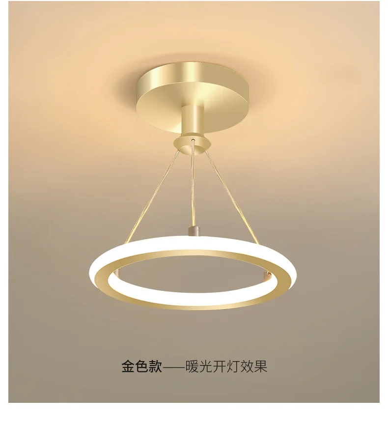 Nordic Simple Modern Hallway Light Foyer Entrance Ceiling Lamp Led Corridor Creative Ceiling Light Bedroom Cloakroom Lights