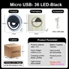 36LED-สีดำ