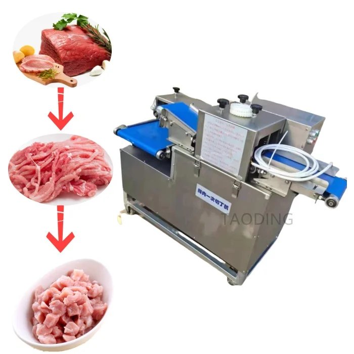 Tarcawano horizontal chicken breast cutter butcher meat cutting machine