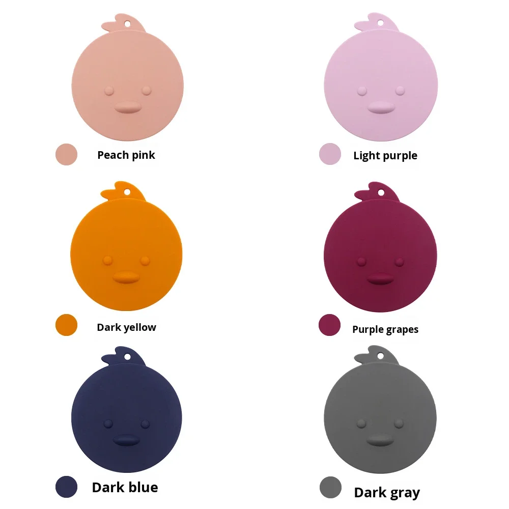 Pet Food Can Silicone Lid, Cute Airtight Seal Cover for Dog & Cat Food Storage, Reusable Eco-friendly Silicone Pet Supply supplier