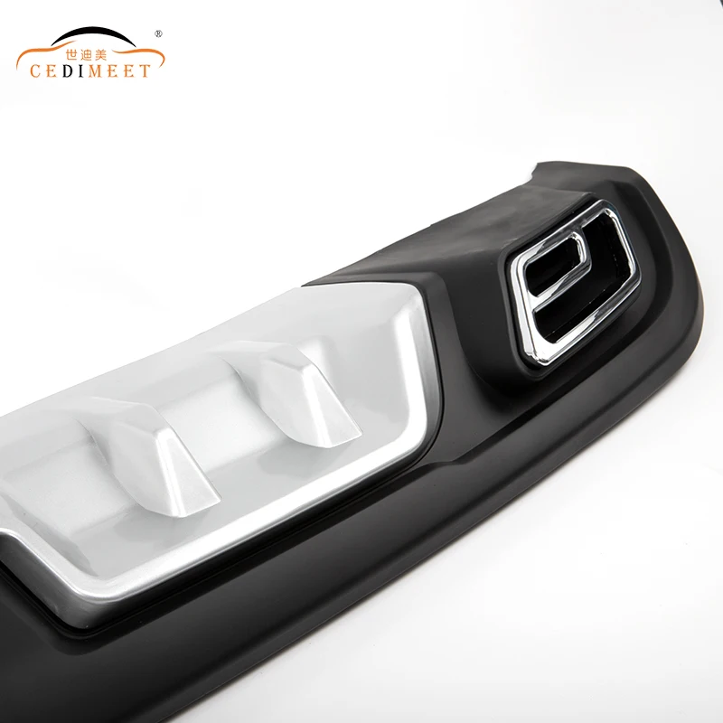 Auto Parts Lower Lip Rear Diffuser PP Plastic Rear Lip Body Kit Rear Bumper Use for Hyundai Elantra 2014