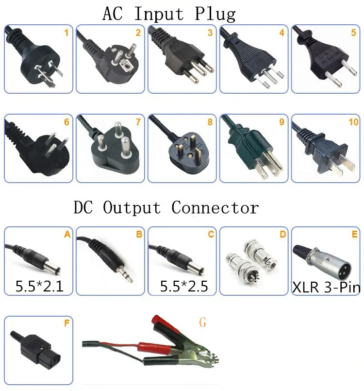 12V 2A Lead Acid Battery Charger