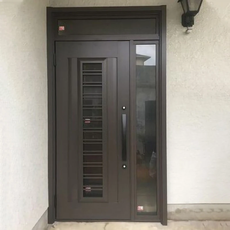 American Entrance Security Steel Doors Exterior Iron Double Front Entry Door Made In China Buy