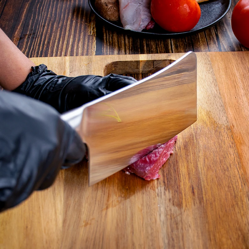 High Quality Stainless Steel Chef Knife Non-stick Knife Eco-friendly 5Pcs Kitchen Knife Set