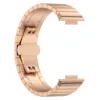Rose gold-one-bead steel bracelet