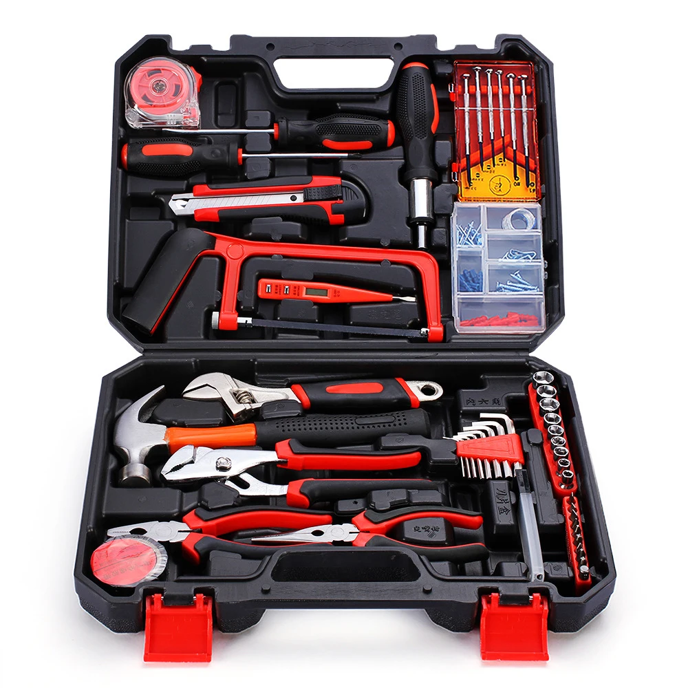 108PCS Professional Cr-V Household Tool Set hand tool set tool kit ...