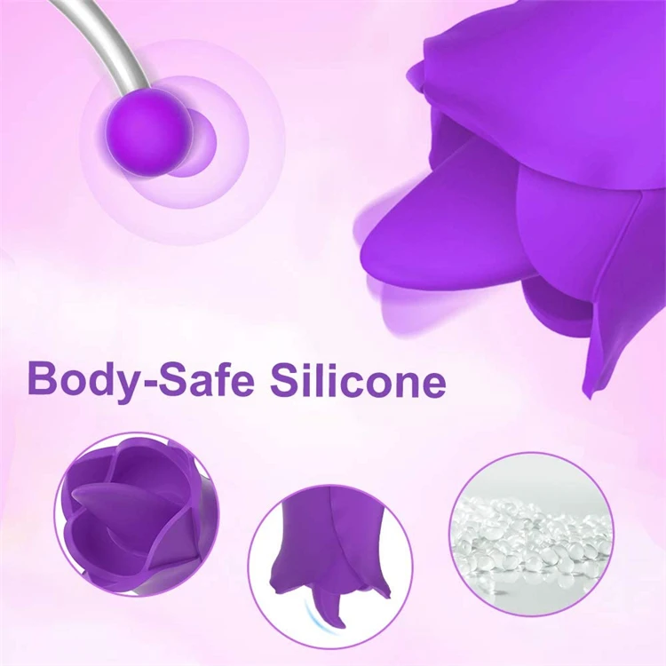 Sweet Secret Tongue Lick Vibrator Flower Sucker Vibrator Spot Wet Pen G  Spot Clitoral Stimulation Female Masturbator