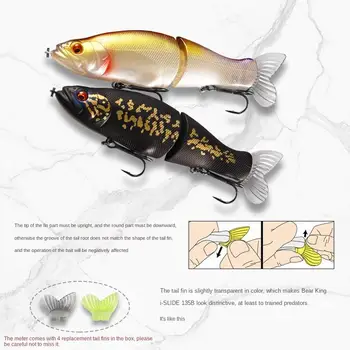 Cheery Bottom Bait 13.5cm30g Ocean Beach Bass Carp Mino Cocked Beak Hard ABS Factory Straight Hair Hooks – Hard Lure – view 4