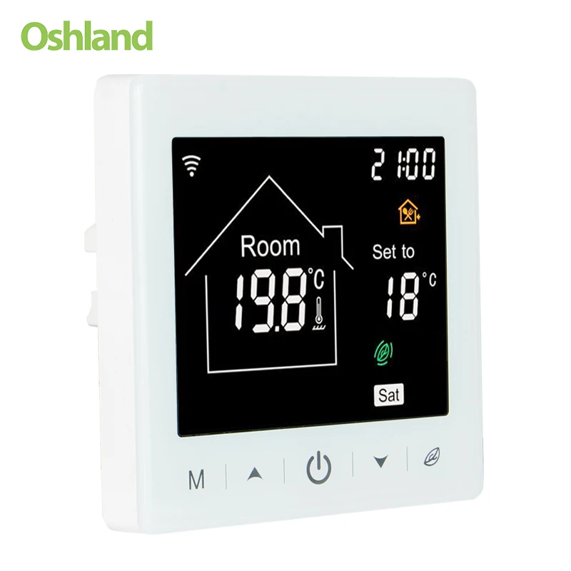 TUYA Ac Thermostat Wifi Smart Digital Shower Mixer Converter ValveCooling Heating Air Conditioning Thermostat