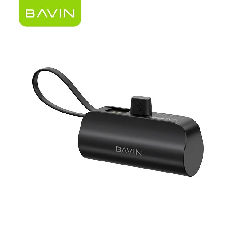 Buy BAVIN BAVIN PC013 5000mah Mini Fast Charging Power Bank With Built-in  USB Charging Cable And Phone Stand for iPh 2024 Online