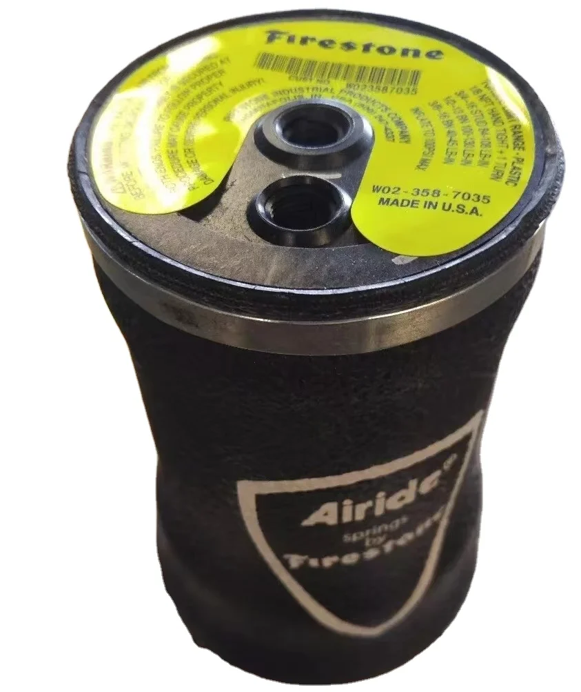 Firestone Sleeve Style Air Spring%カームマー%トラック番号W 02-358-7206 Firestone 9000 Style Air Bag - 1⁄4\" Port | HornBlasters