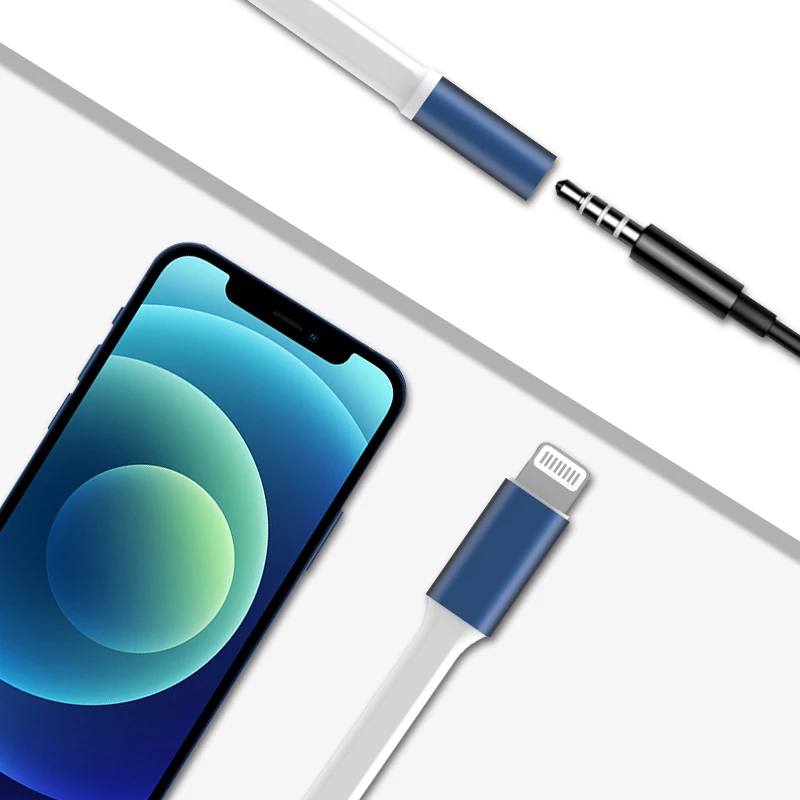 Оптовая продажа MFi Lightning для наушников 3,5 мм AC OTG адаптер конвертер адаптер для iPhone аудио адаптер