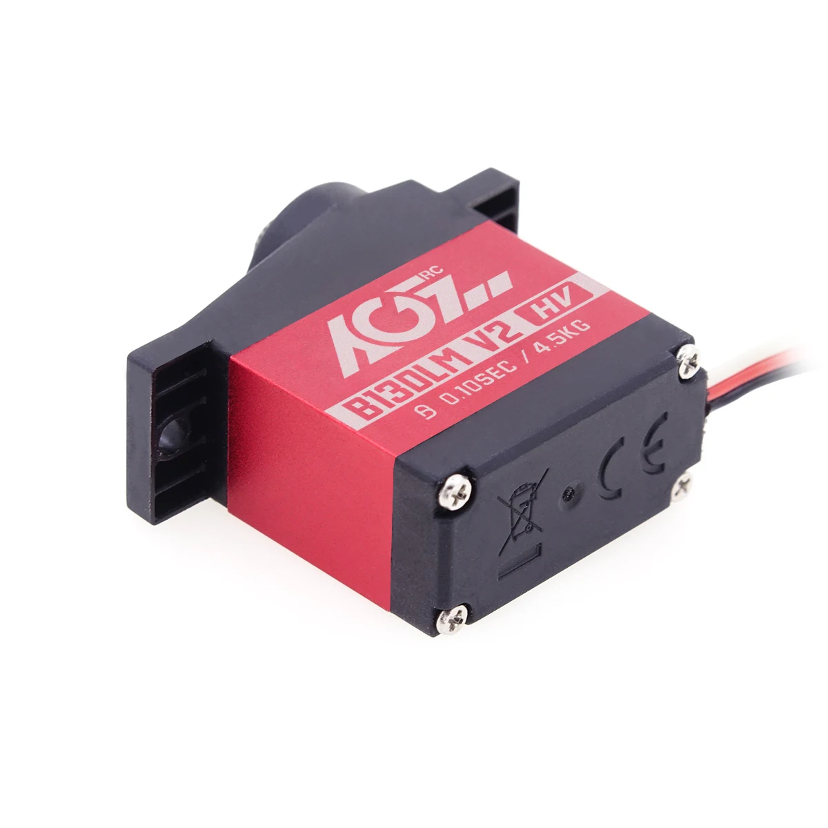 AGFRC 8.4V HV 0.1秒4.5KG-CM高トルク9gデジタル25Tスプライン