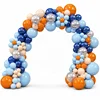 blu arancione