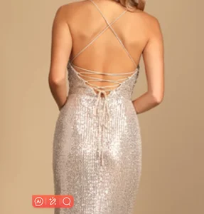 Strapless Satin High Waist Sheath Dress for Women Elegant Summer Fashion with Sequin Split Ends Floor-Length Sexy Party Dress