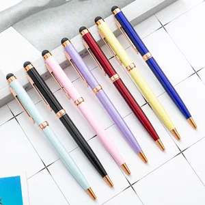 Wholesale New Design Twisted Metal Business Office Pen Custom Logo Ballpoint Pen 1.0mm Rubber Body Sports-inspired Gift Idea