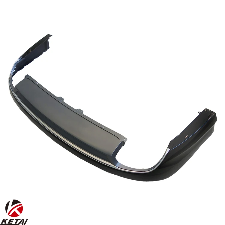 2015-2017 S8 Style Stainless Steel Rear Diffuser  For AUDI A8