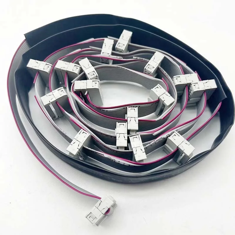 Textile Machinery Accessories Connecting Cable with 16+1PIN for Jacquard Loom Spare Parts Connecting Cable with14+1 PIN