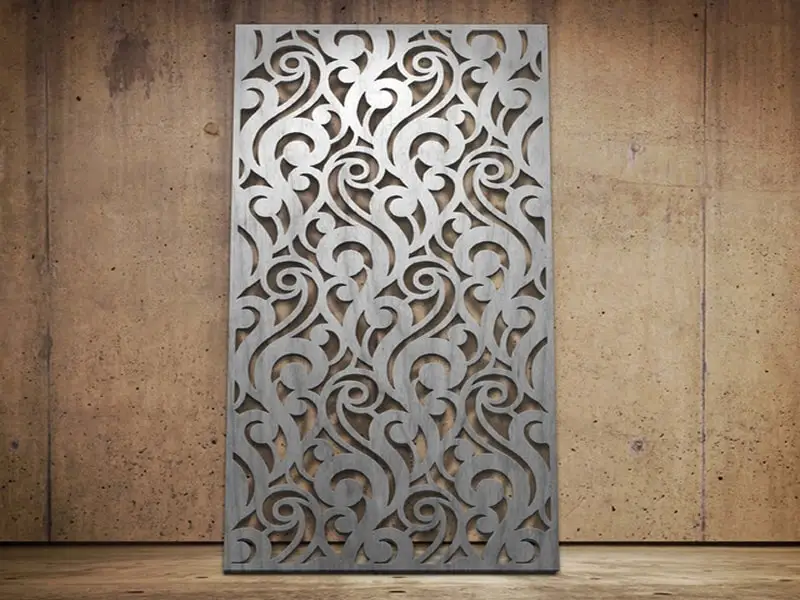 High Quality Home Design CNC Laser Cut Panels Stainless Steel Metal for Balcony Railing
