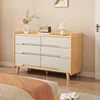 [Bois blanc original] Commode à six tiroirs