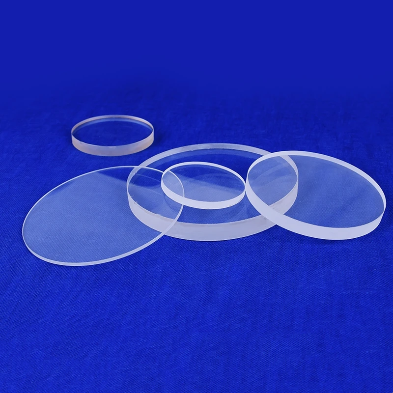 High Pressure Fused Silica Glass Wafer Transparent Uv Quartz Glass