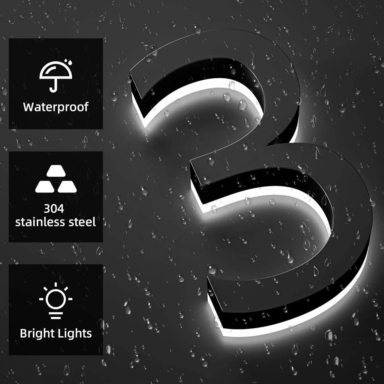 product large led address numbers light up solar illuminated house signs for outdoor use on houses restaurants car garages-5