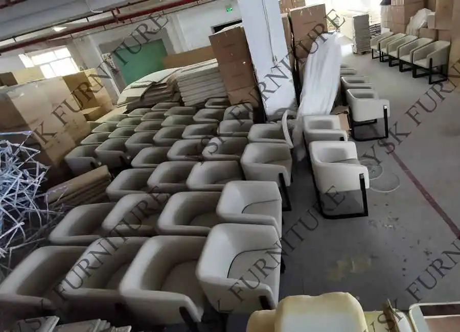 DC-433 роскошный Ресторан стойка для стула из нержавеющей стали высокого класса