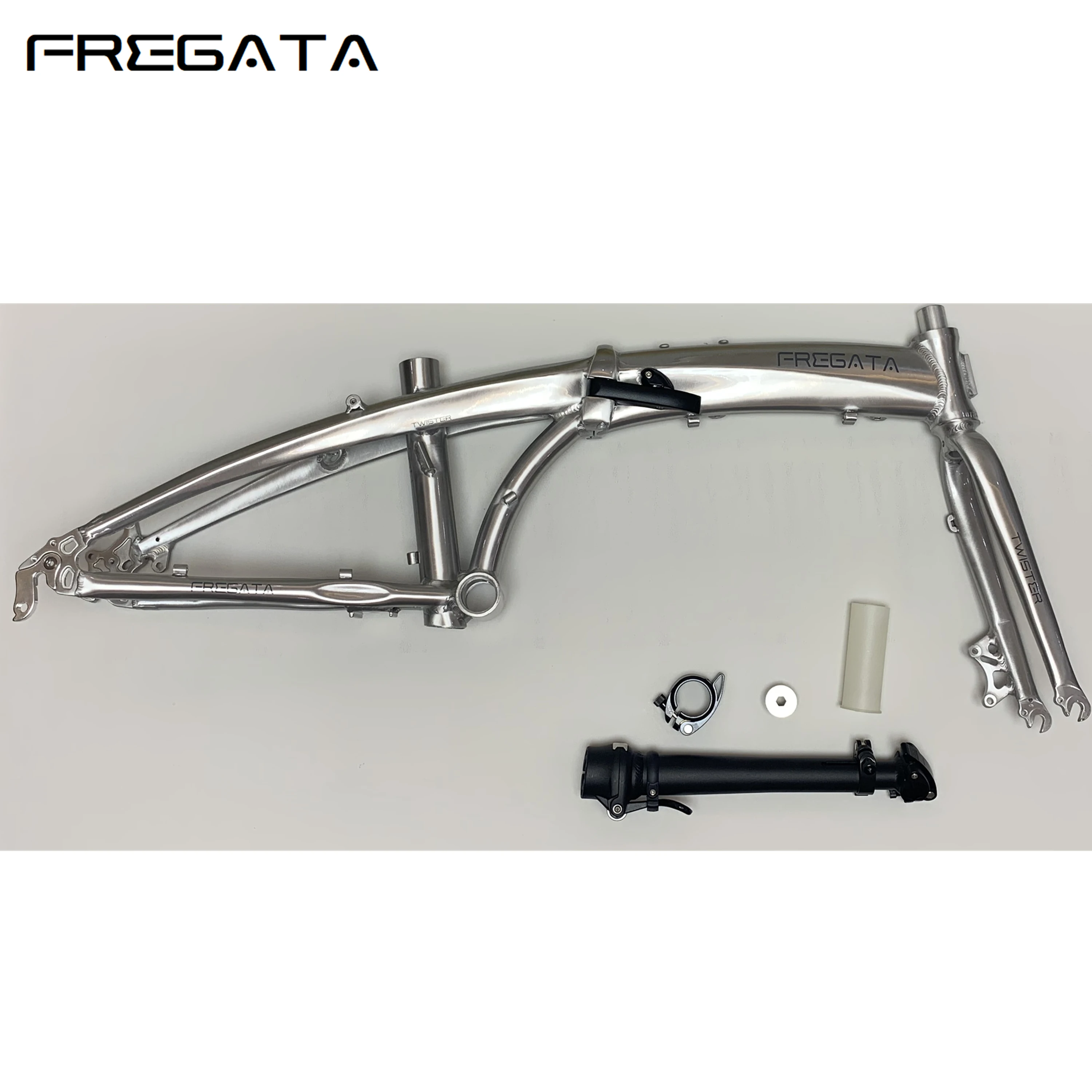 Telaio per bicicletta pieghevole tirata TWISTER 6061 telaio per