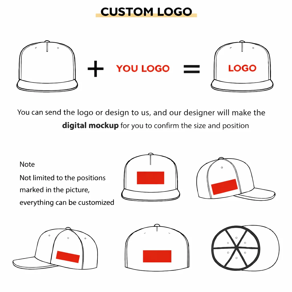 Caps Wholesale Fashion Cap Manufacturer Embroidered Hats Women Men's Hats 6 Panel Baseball Snapback Fitted Caps