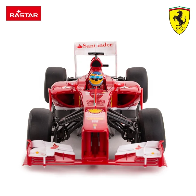 RASTAR Replica Ferrari F1 Battery License Plastic Electric Window Box Red AA Rc Model Battery Power Plastic Remote Control Toy