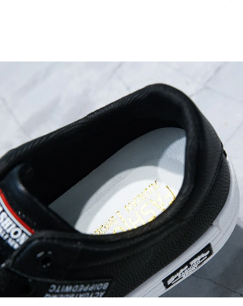 Printemps 2025 nouvelles baskets montantes en cuir pour hommes