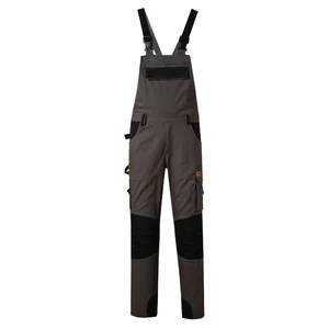 Customized Heavy Duty Belt Pants Work Clothes with Multiple Pockets Auto Repair Site Labor Protection Bib Pants Clothing