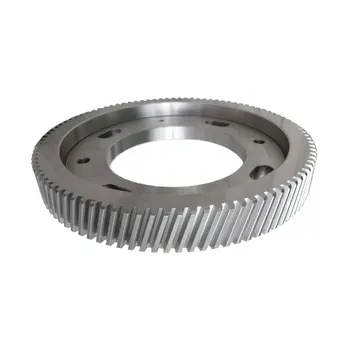 OEM Precision crown and pinion Carbon steel spur gears for printing and dyeing equipment