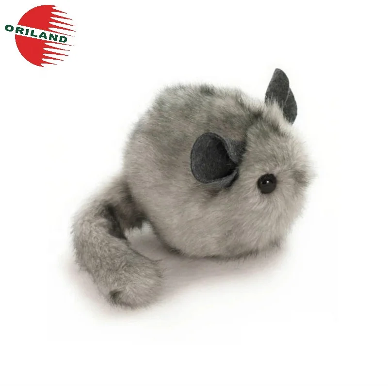 stuffed chinchilla plush toy