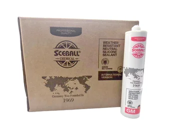 Outlet Store 300ml Acetic Acid Cured Glass Silicone Sealant Glass Glue-Adhesives & Sealants