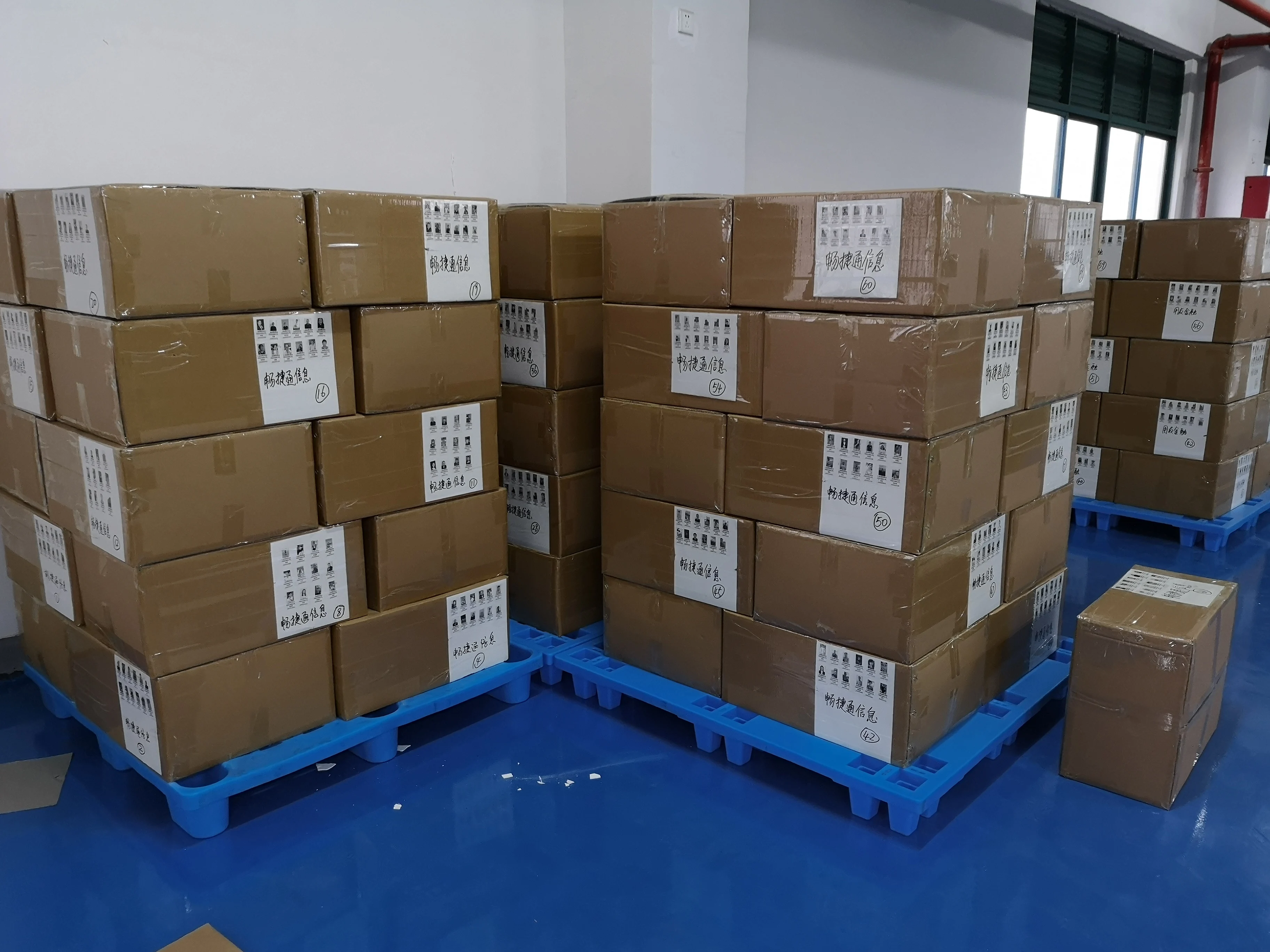 Packaging & shipping specifications