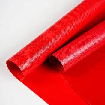 UV Block PVC Coated Tarpaulin Vinyl Tarp Fabric for Truck and Trailer Cover Tarps