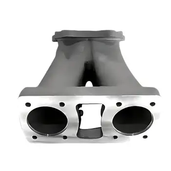 Precision Custom Aluminum Alloy Casting Parts Gravity Engine Intake Exhaust Pipe for Motorcycle Automobile Cylinder Head