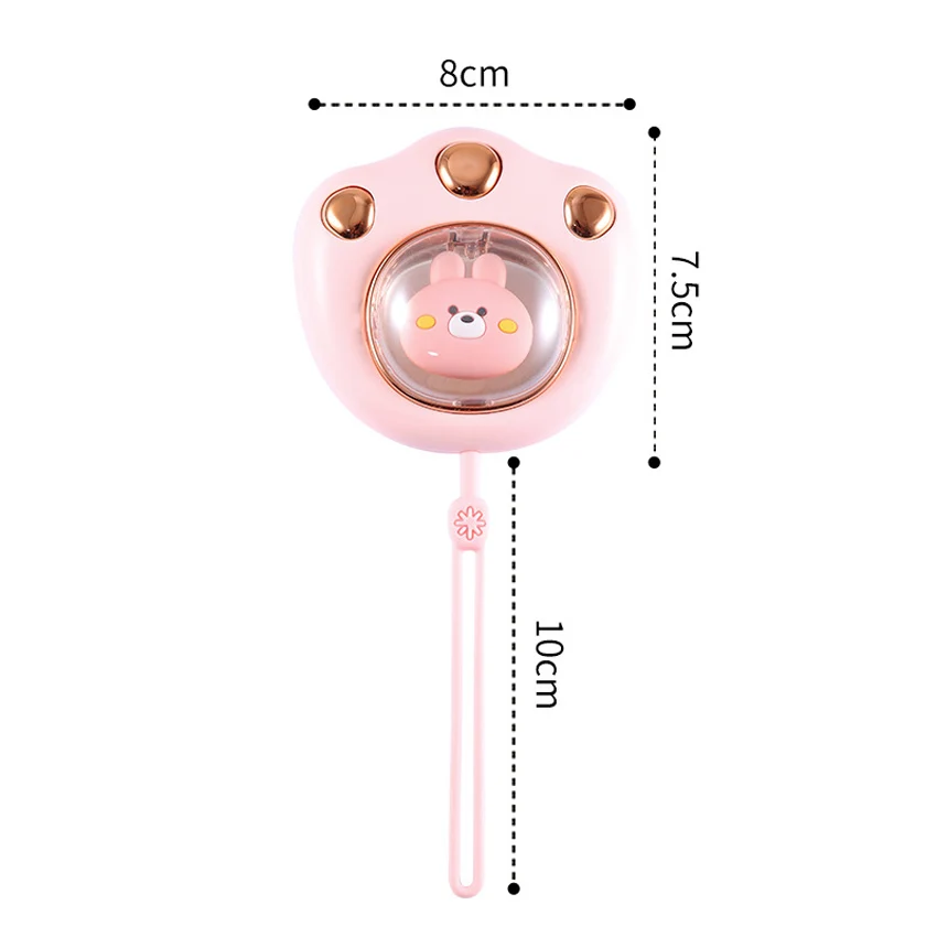 2022新款迷你可爱猫爪形暖手器USB充电电暖器冬季户外旅行徒步旅行用