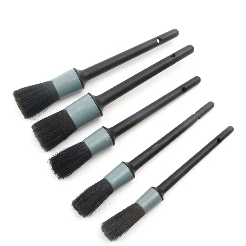 Натуральный Кабан, чистящее средство для автомобиля, щетка для детейлинга, принадлежности, оборудование для очистки интерьера, подробная продукция