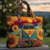 15 estilos-g322 bolso tote acolchado-43x40x10cm