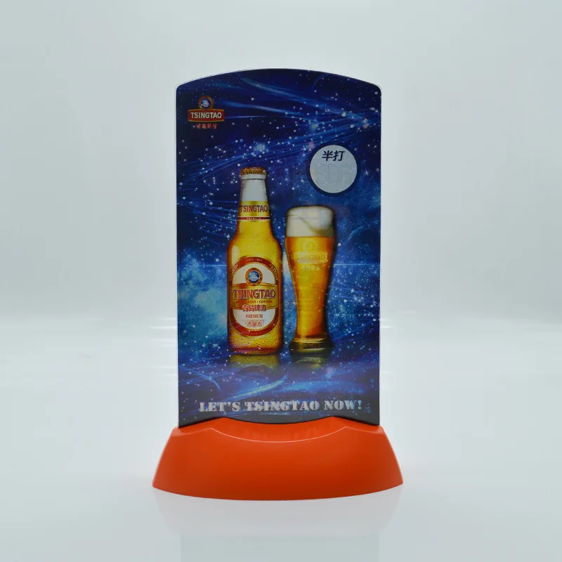 Led Menu Holder Menu Display Acrylic Led Menu Display For Bar Restaurant Buy Led Menu,Menu