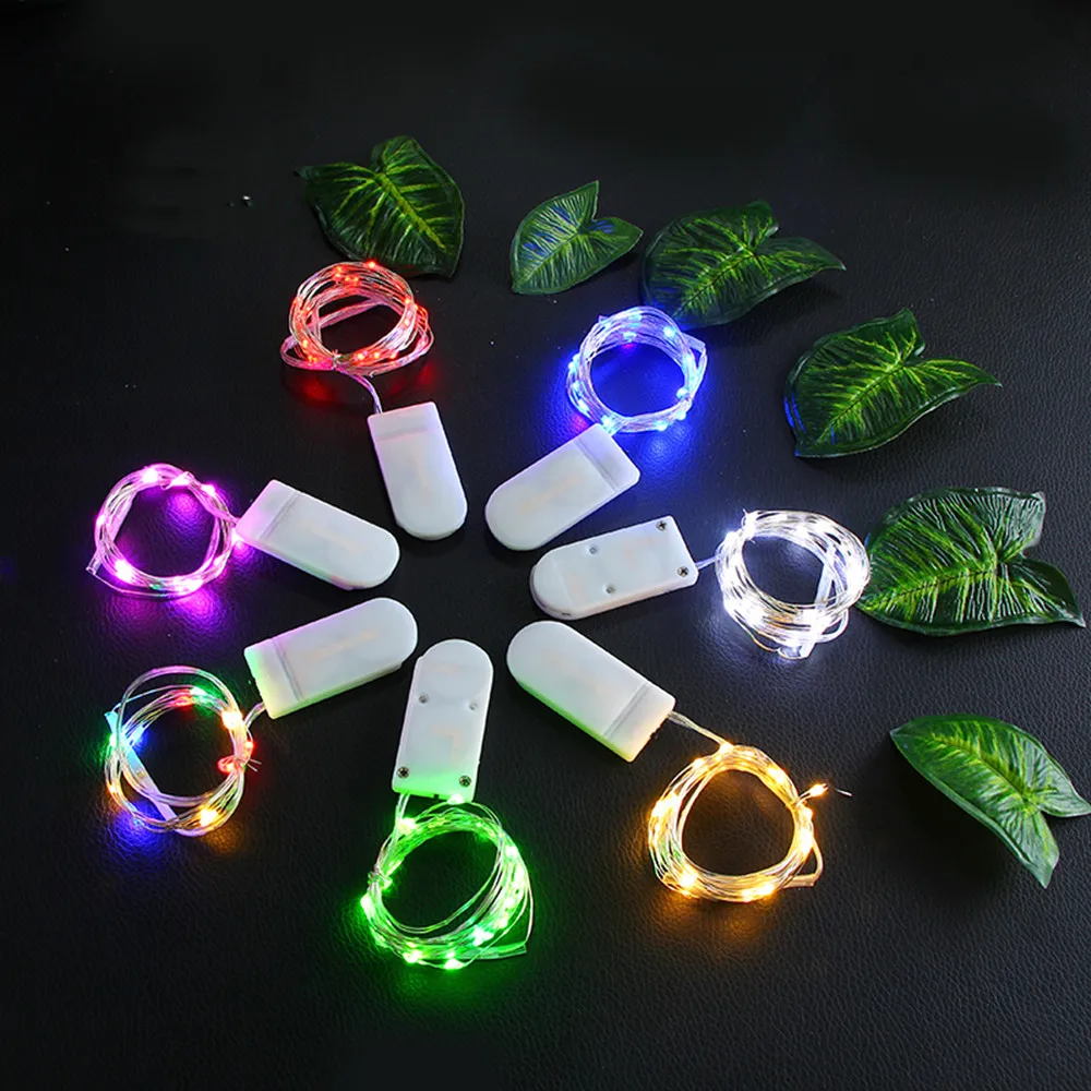 LED String Lights 1M 2M 3M 5M Fairy Garland Light Chain for Wedding Christmas Decoration Waterproof Garden Holiday Lighting