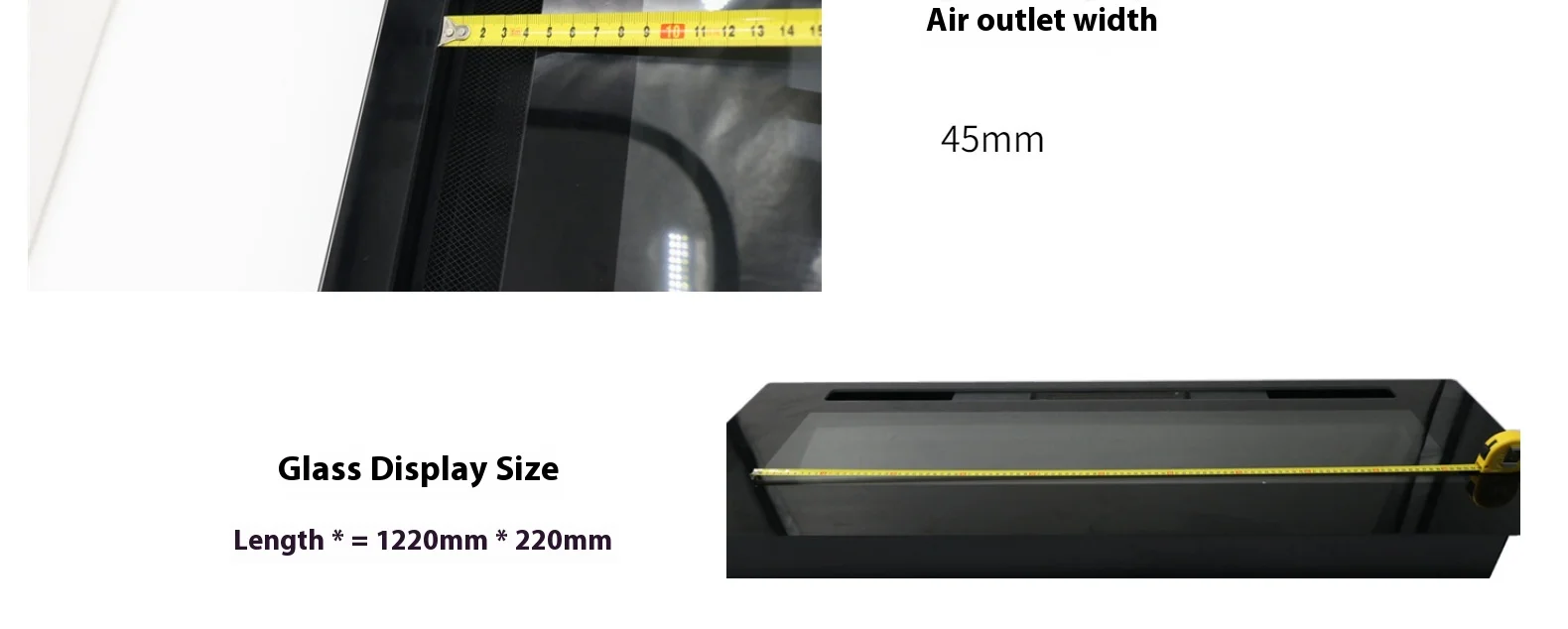 Electric Fireplace, 50-Inch, LED - detail 46
