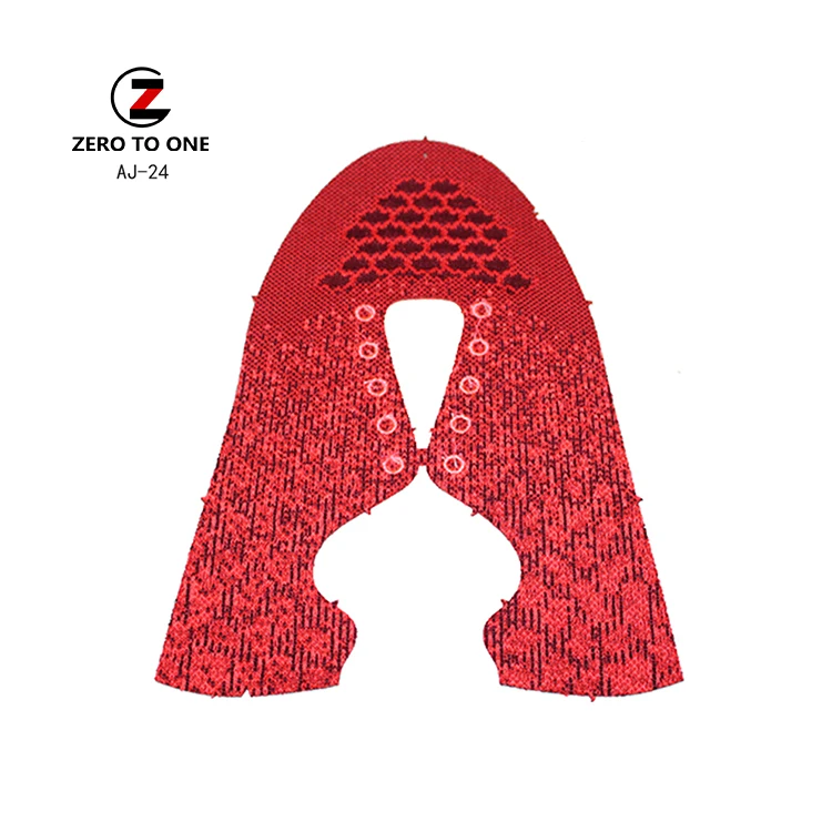 Прямая поставка с завода Jinjiang, кроссовки для бега, трикотажные дышащие кроссовки в стиле унисекс, спортивная обувь, верхние части, обувь для изготовления верха