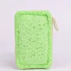 Esponja de algodón de pulpa de madera 7*11 (verde)
